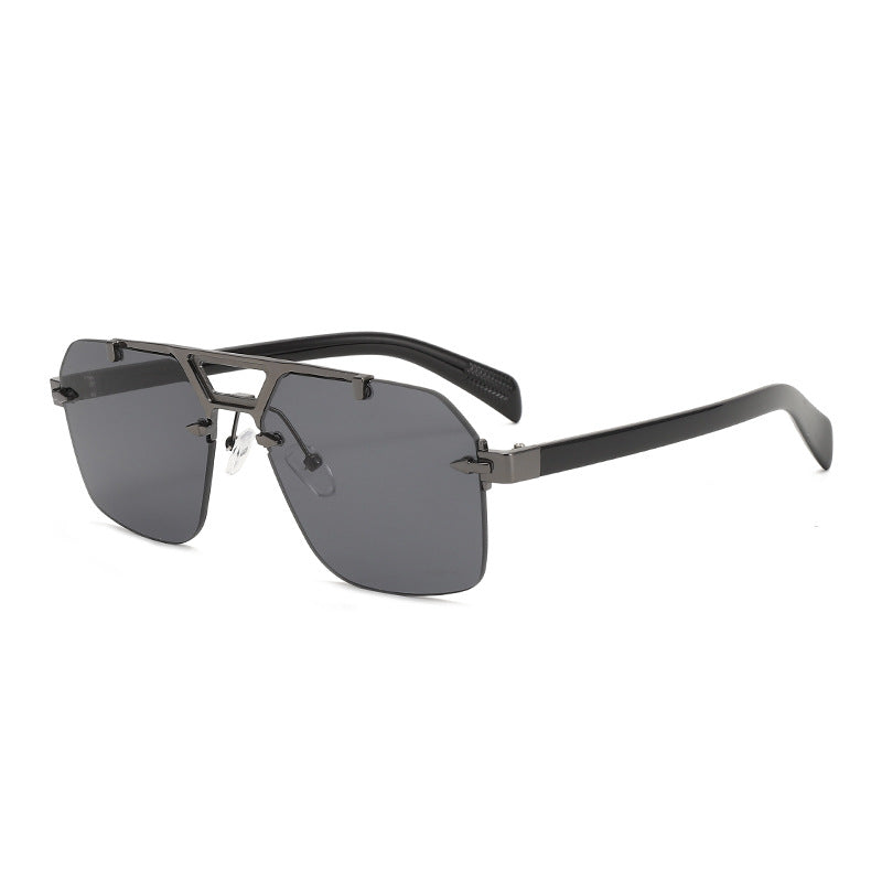 Damen Designer-Sonnenbrille mit auffälliger geometrischer Form Brehn