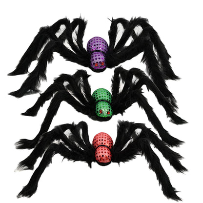 Halloween-Themen Dekorative Gruselige Spinnenfiguren Brehn