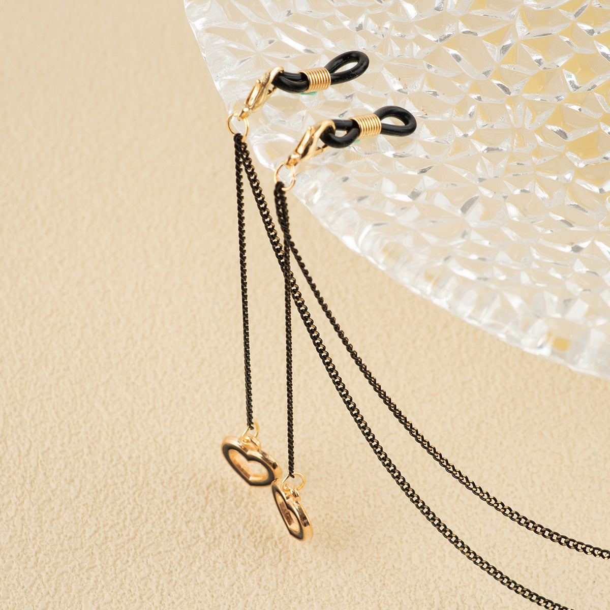 Herz Charm Brillen Kette Brehn
