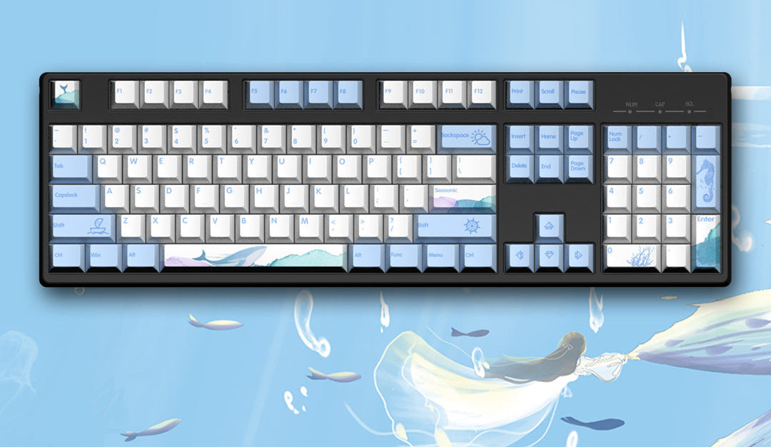 Ozean-Themen Mechanische Tastatur Brehn