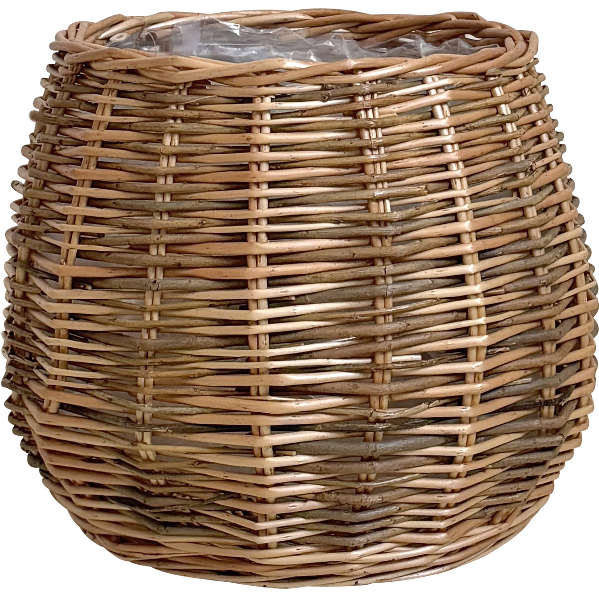 Hochwertiger Pflanzkorb aus Naturweide Brehn