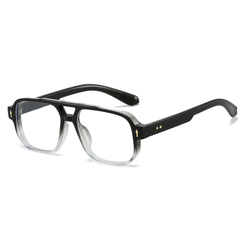 Oversized geometrische Sonnenbrille mit verbesserter UV-Schutz Brehn