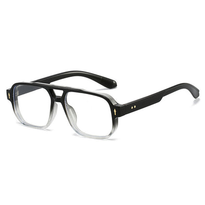 Oversized geometrische Sonnenbrille mit verbesserter UV-Schutz Brehn