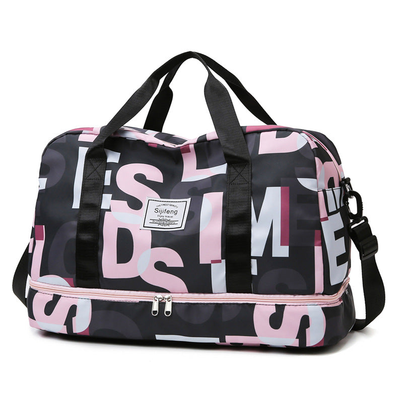 Stylische Grafikdruck Reise Duffle Tasche