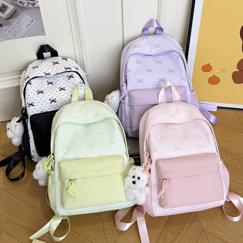 Verspieltes Muster Lässiger Schulrucksack Brehn