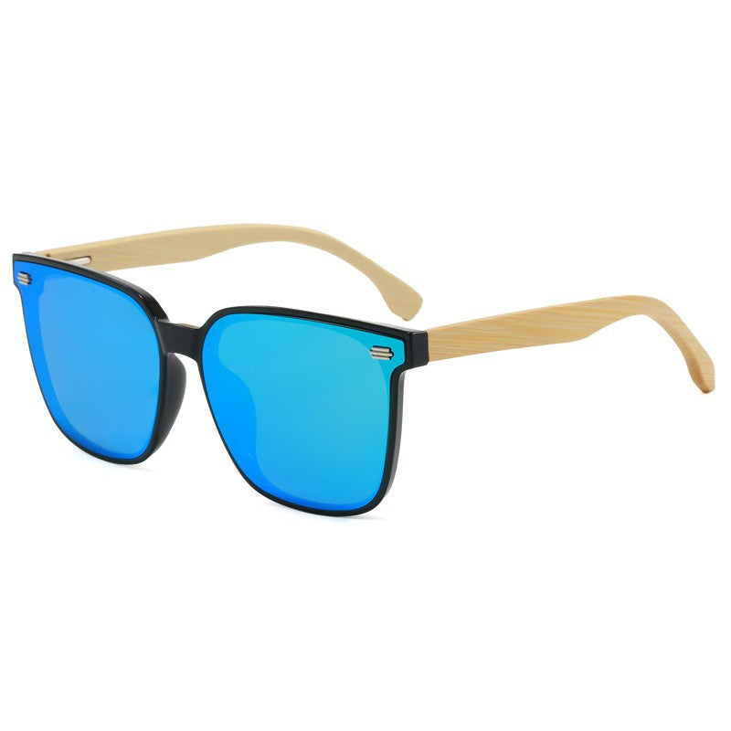 Damen Modische Sonnenbrille mit Bambusbügeln und polarisierten Gläsern Brehn