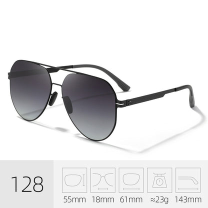 Hochleistungs-Aviator-Sonnenbrille Brehn