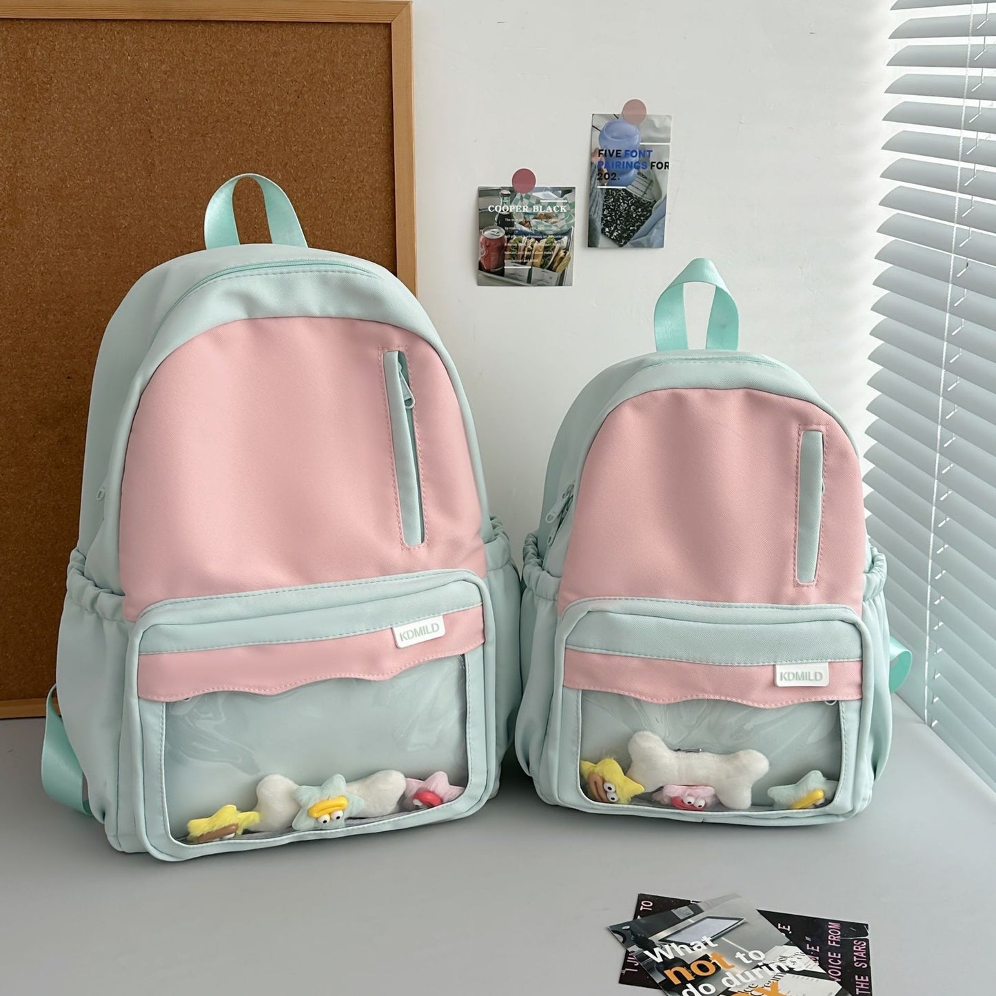 Stylische klare Taschen-Rucksack