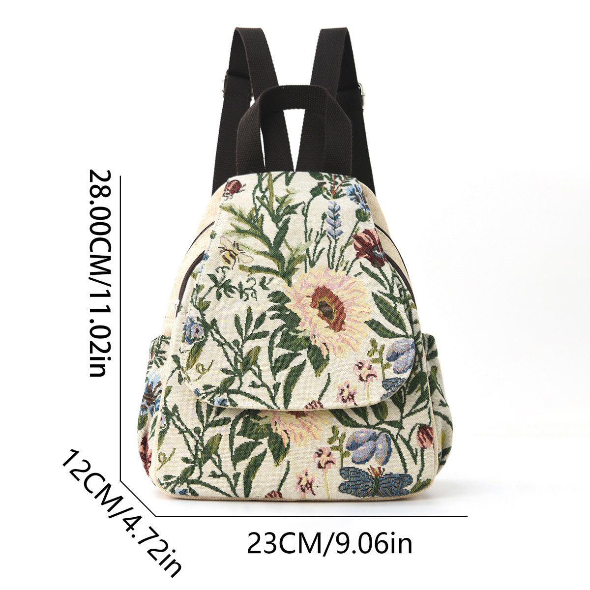 Floraler Rucksack Brehn