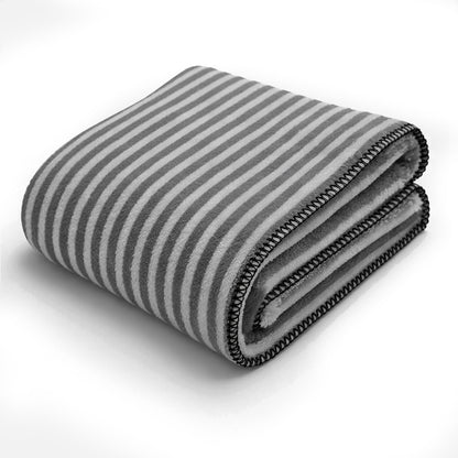 Damen Gemütliche Kuscheldecke mit Streifenmuster Brehn