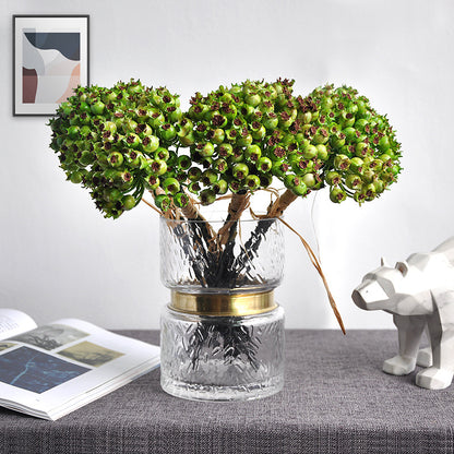 Dekorative faux Beerenkluster