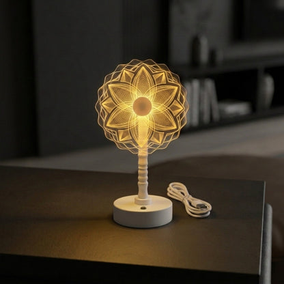 Dekorative LED Tischlampe mit modernem Design