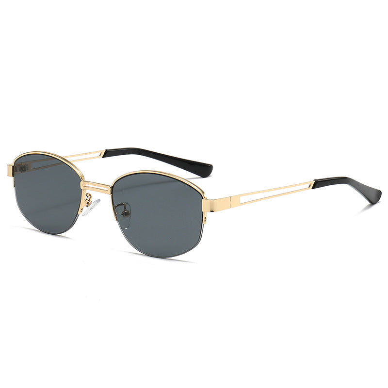 Damen modische Brille mit modernem Metallrahmen Brehn