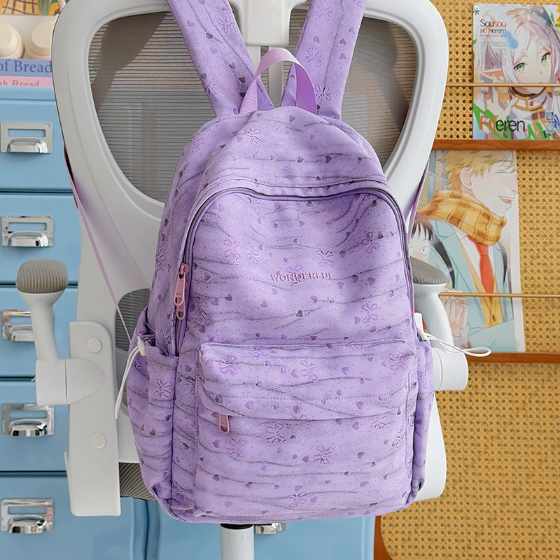 Stilvoller Herzmuster-Rucksack Brehn