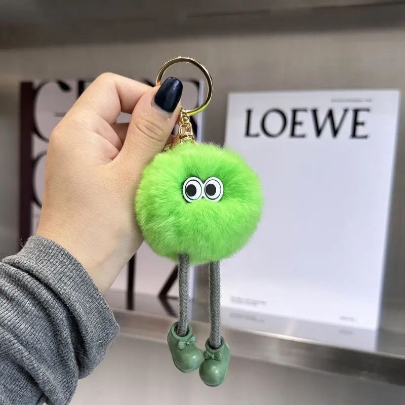 Spaß Fluffiger Charakter Schlüsselanhänger Brehn