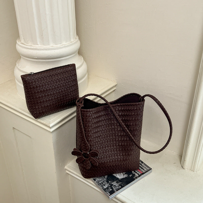 Gewebte Leder Eleganz Tote