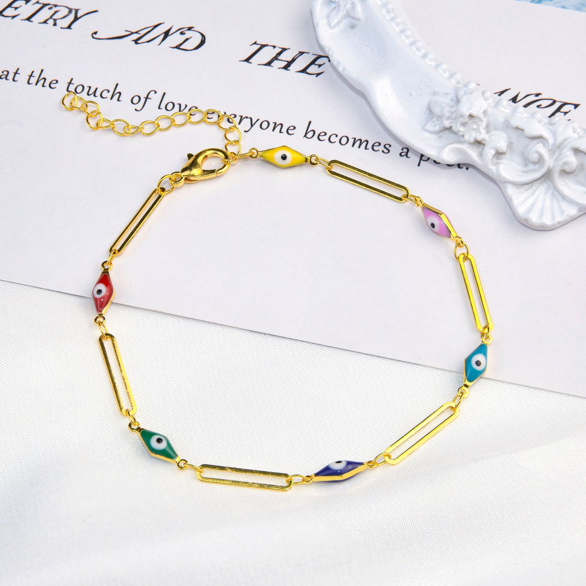 Künstlerisches Eye Charm Armband Brehn