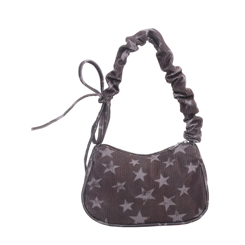 Stylishe Sternenprint-Handtasche