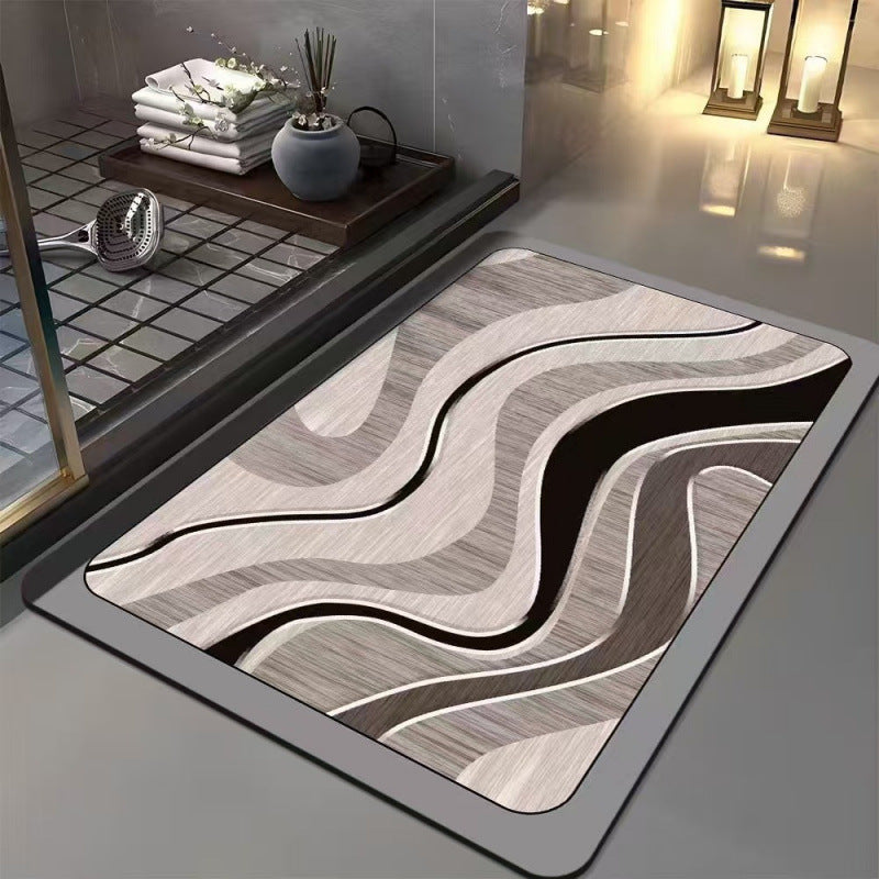 Abstraktes Geometrisches Design Badetuch