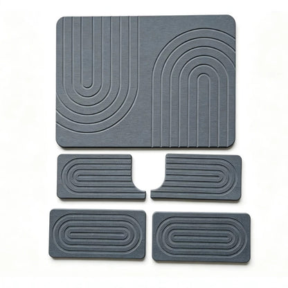 Multifunktionales Küchenoberflächenmatte-Set