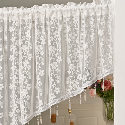 Elegante Spitzen durchsichtige Fenster-Wertung