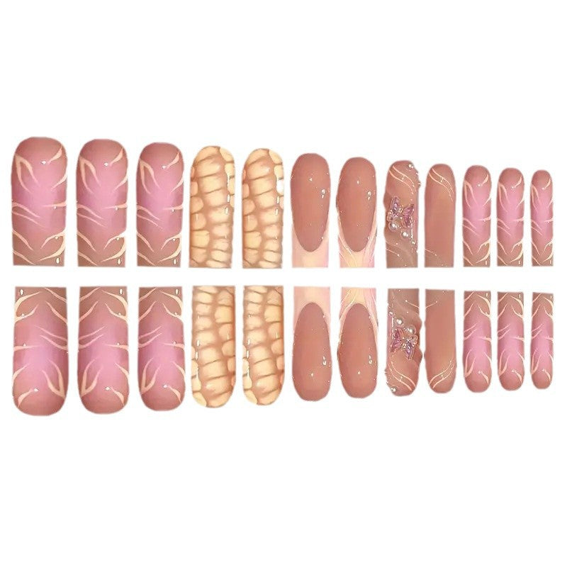Künstlerisches 3D Nagelkunstdesign Brehn