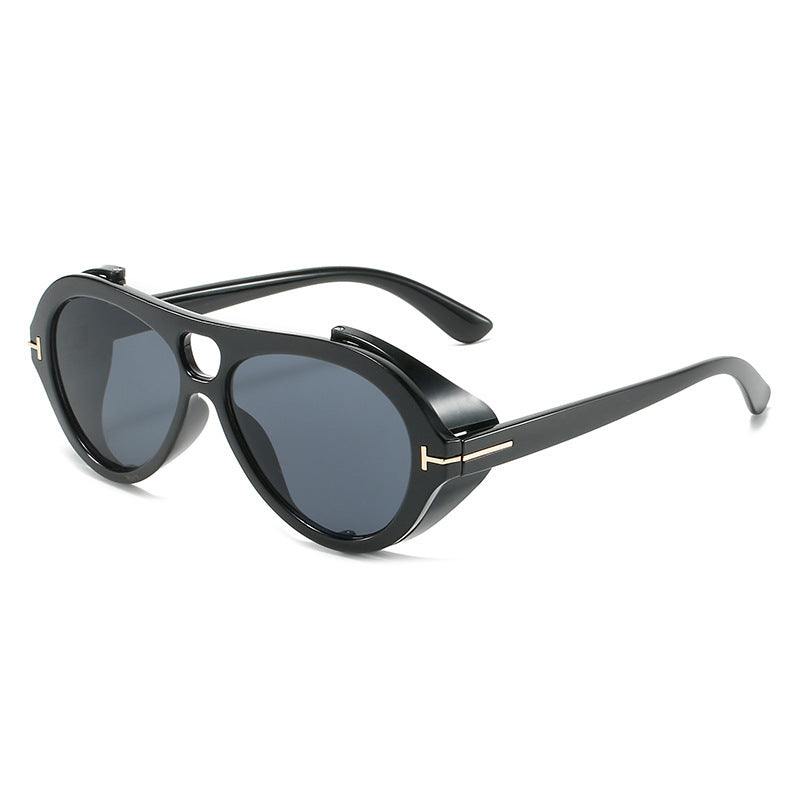 Retro-inspirierte Schild-Sonnenbrille Brehn