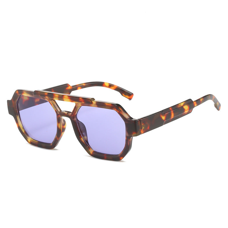 Geometrische Oversized Sonnenbrille Brehn