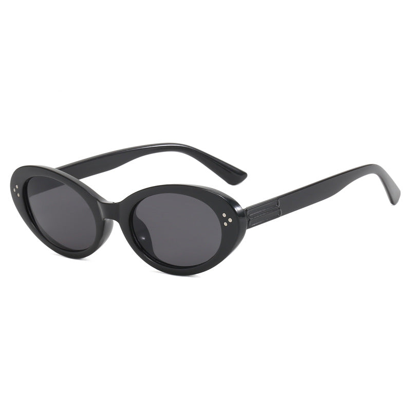 Damen modische Sonnenbrille im eleganten Ovaldesign Brehn