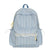 Gingham-Muster Stilvoller Rucksack Brehn