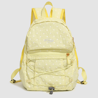 Trendy gepunkteter lässiger Rucksack Brehn