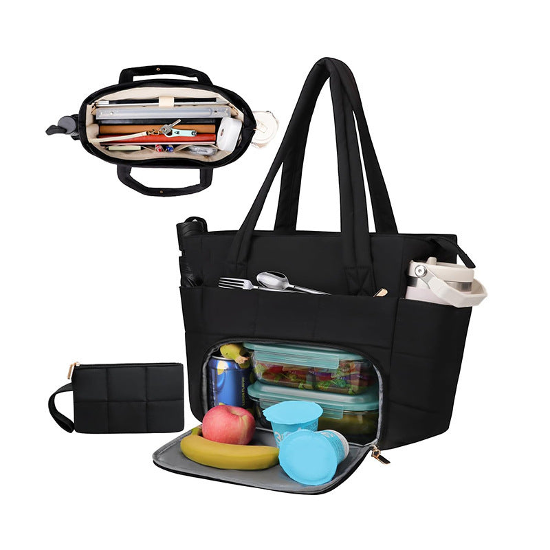 Stilvolle Alltags- und Kühltasche mit Innovativem Fächersystem Brehn
