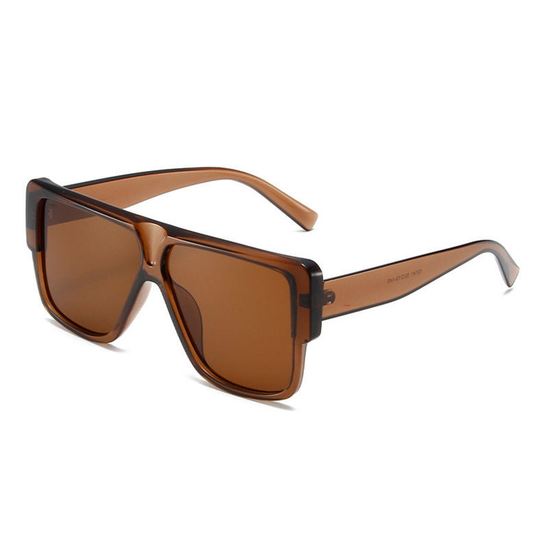 Damen quadratische Sonnenbrille mit markantem Gestell Brehn
