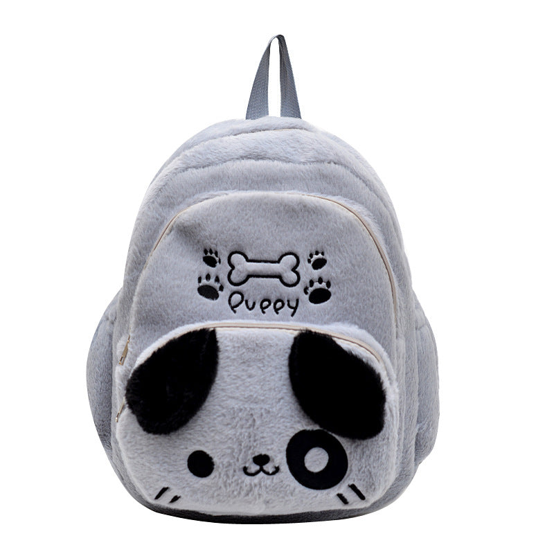 Plüsch Rucksack Im Niedlichen Hundedesign Brehn