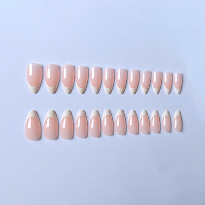 Elegantes Französisch Spitz Acryl Nagel Kunst Set  1790958235