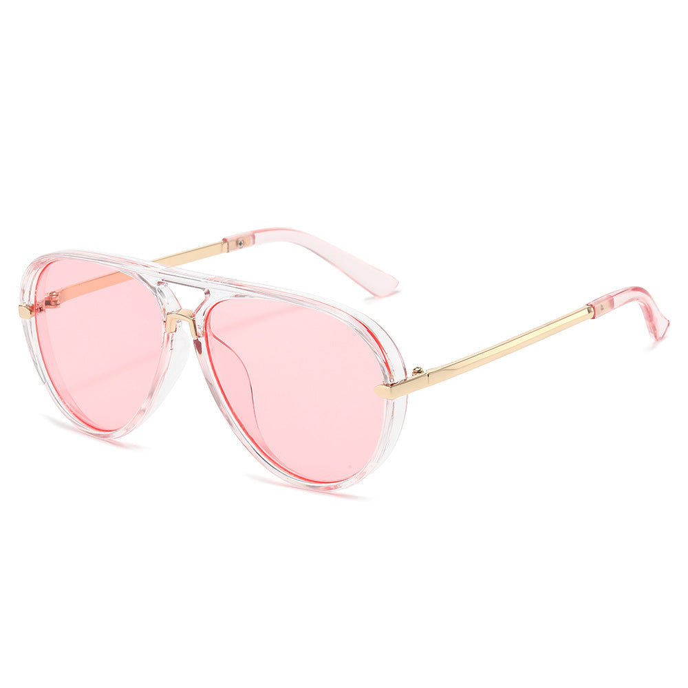 Elegante Aviator-Sonnenbrille mit goldenen Akzenten Brehn
