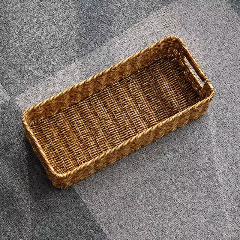 Stylischer rechteckiger gewebter Organizer Brehn