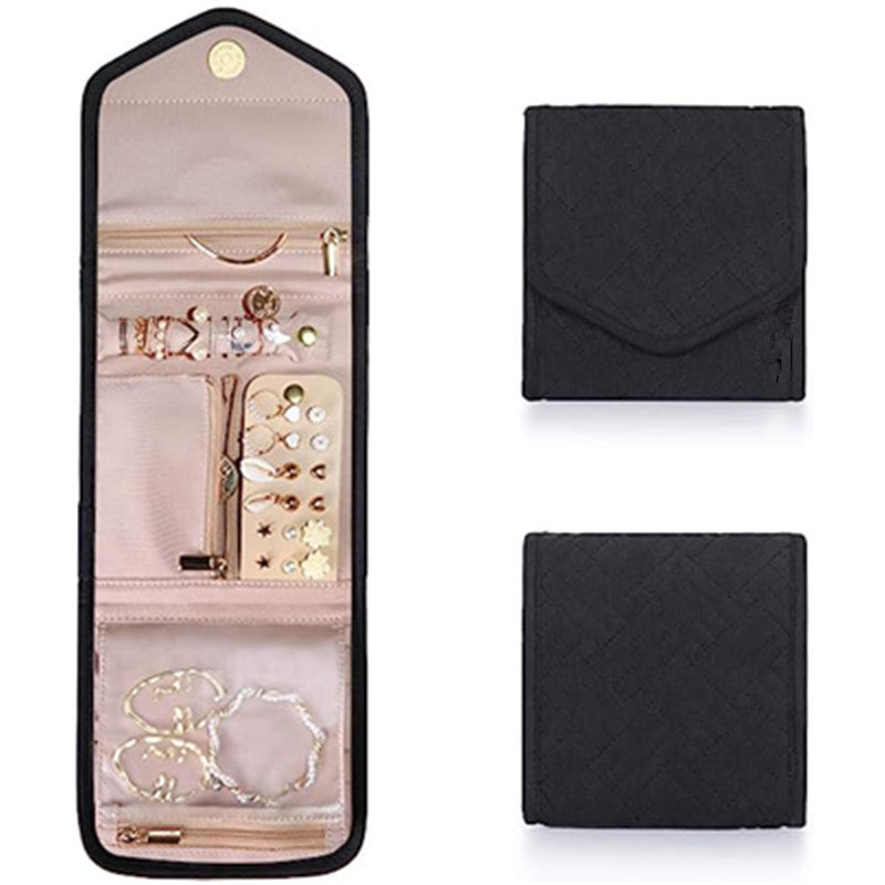Schmuck-Organizer Tasche mit Cleverem Fächersystem Brehn