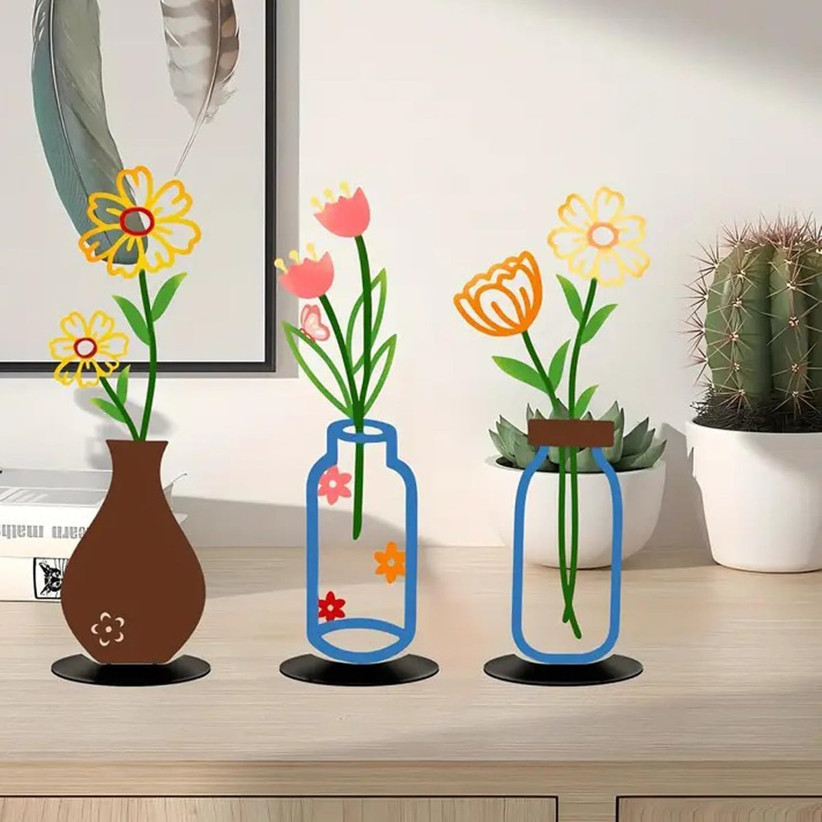 Dekorative Blumen vase Brehn