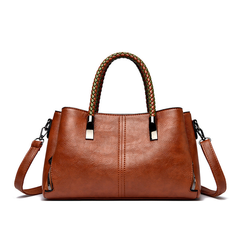 Elegante geflochtene Handtasche Brehn