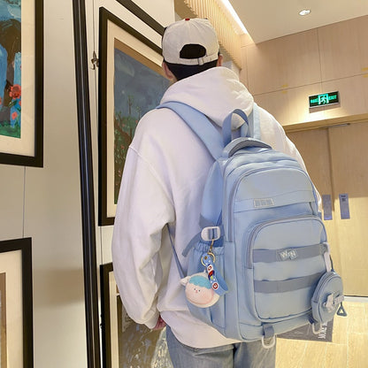 Stylischer Mehrfachfach-Rucksack Brehn