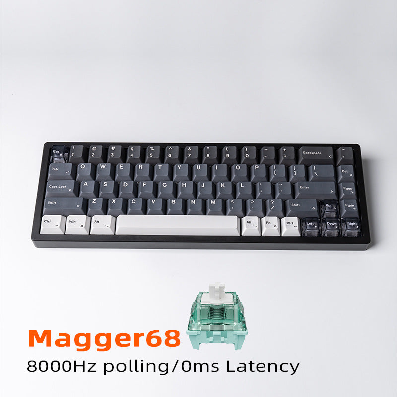 68-Tasten Mechanische Tastatur mit ultra-reagierenden Schaltern Brehn