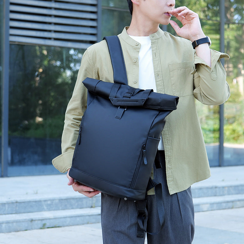 Rucksack mit Rollverschluss und Wasserdichtem Material Brehn
