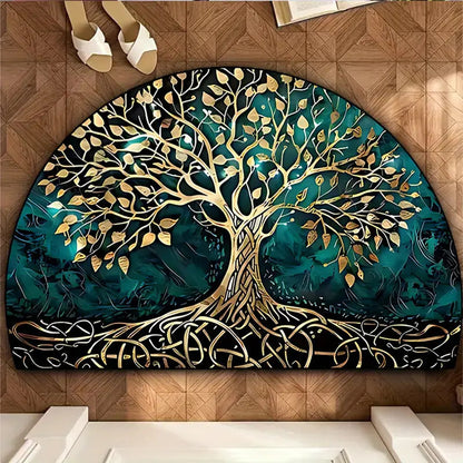 Dekorativer Mosaikbereichsteppich