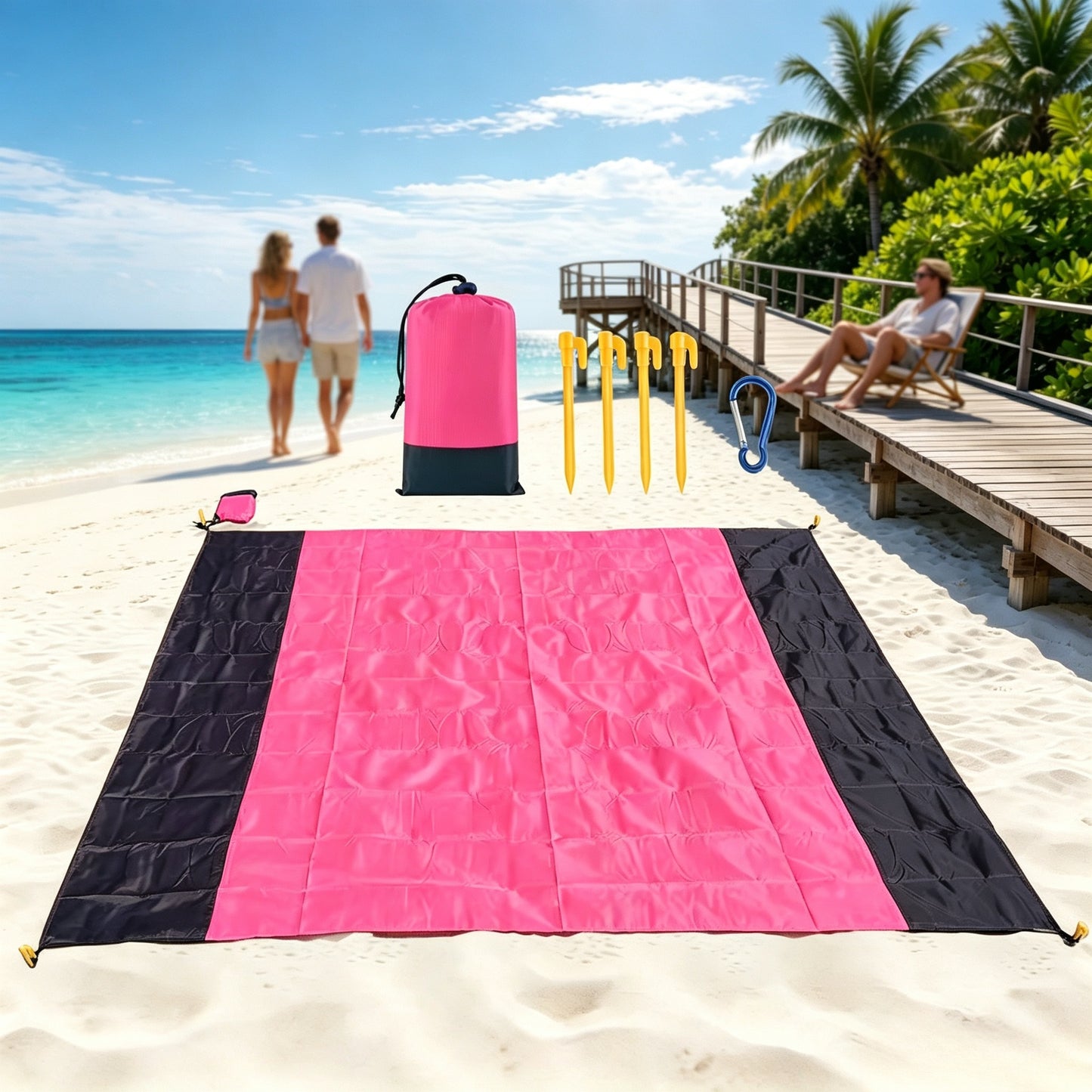 UV-beständige Stranddecke Brehn