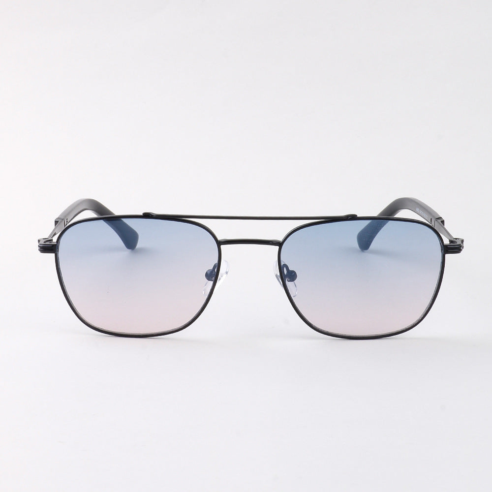 Damen modische Sonnenbrille mit minimalistischem Rahmen und graduierten Gläsern Brehn