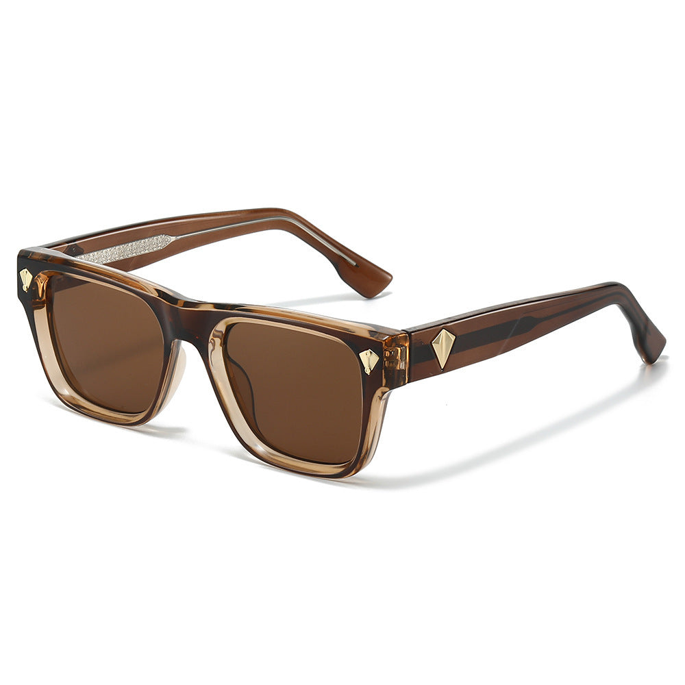 Fette winkelförmige Sonnenbrille Brehn
