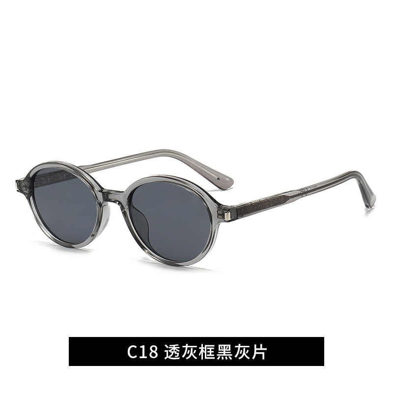 Damen modische Sonnenbrille mit geschwungenem Rahmen Brehn
