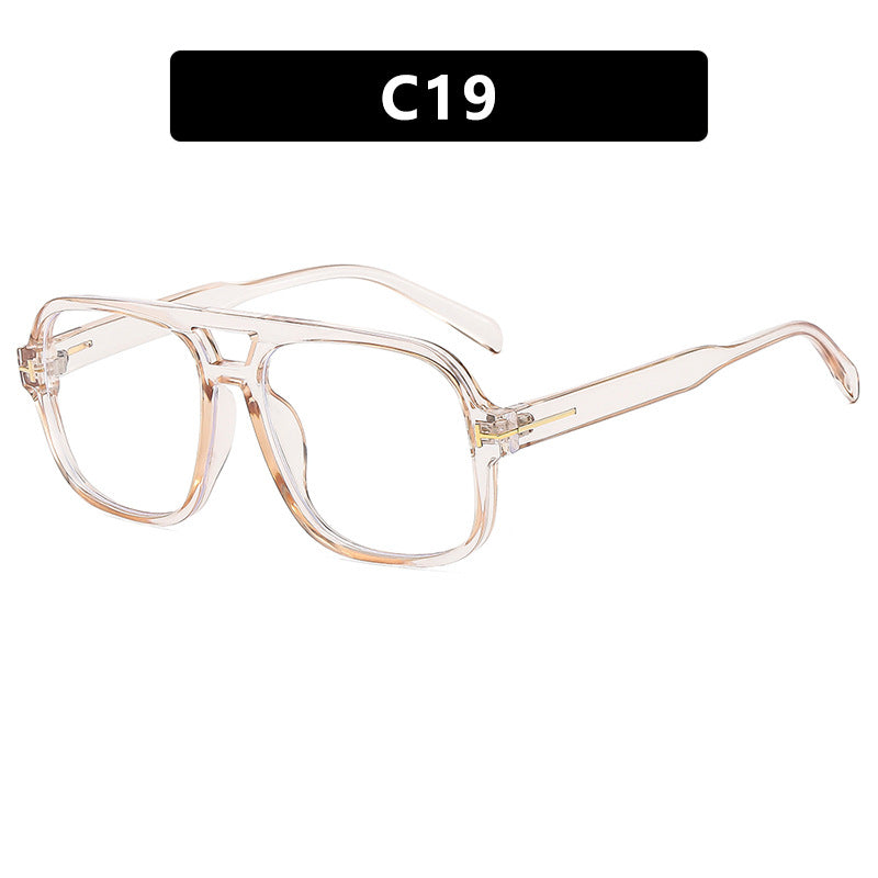 Damen quadratische Designerbrille mit filigranem Rahmen und modernem Kunststoffmaterial Brehn