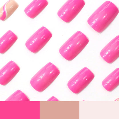 Trendige Acryl-Nail Design Brehn